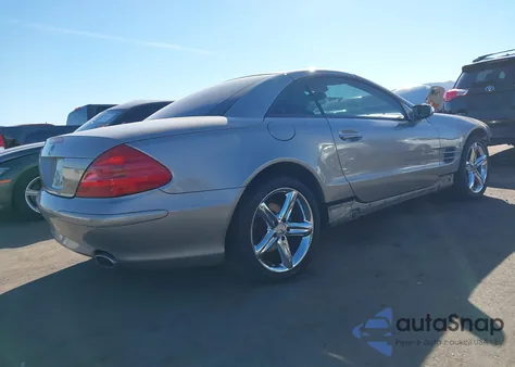 2005 Mercedes-Benz Sl 500 from USA, damaged, VIN WDBSK75F25F093003
